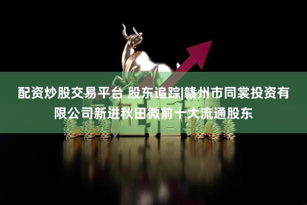 配资炒股交易平台 股东追踪|赣州市同裳投资有限公司新进秋田微前十大流通股东